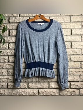 BCBG Generation Peplum Sweater Top